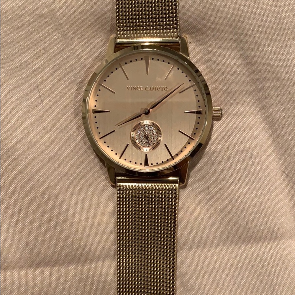 Rose Gold Vince Camuto Watch